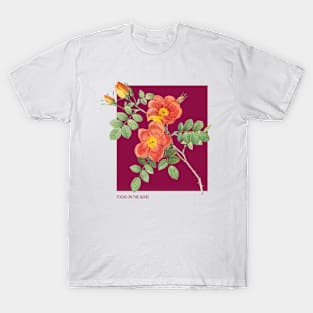 Motivational quotes: vintage floral design T-Shirt